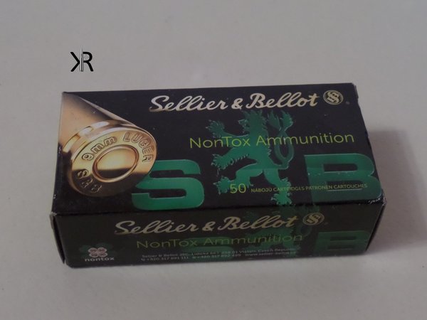 S+B 9mm Luger TFMJ NON-TOX 124grs. 50St.
