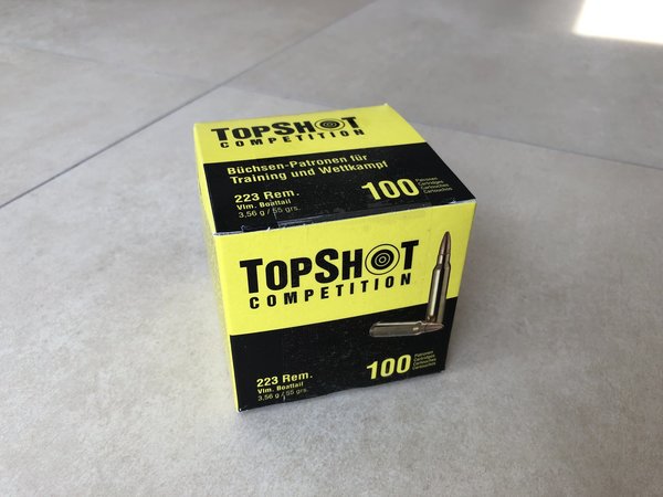 TOPSHOT Competition .223 Rem. Vollmantel BT 55 grs.